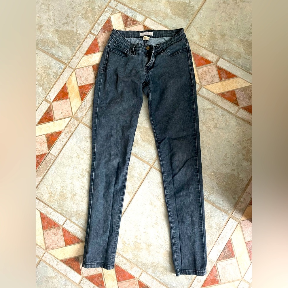 Wax skinny jeans